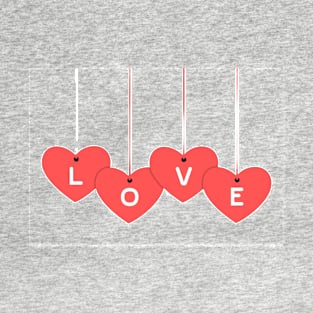 love heart T-Shirt